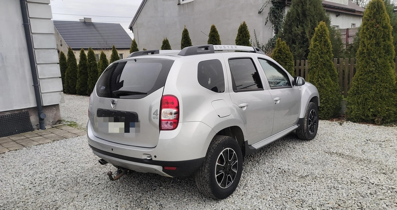 Dacia Duster cena 22900 przebieg: 76246, rok produkcji 2017 z Wieruszów małe 121